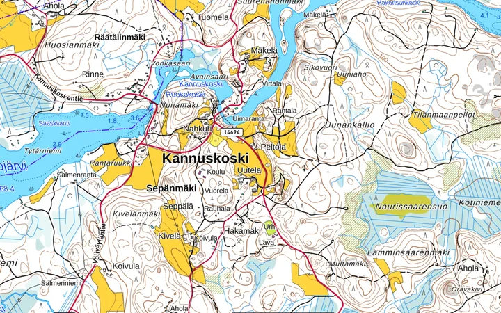 Maastokartta